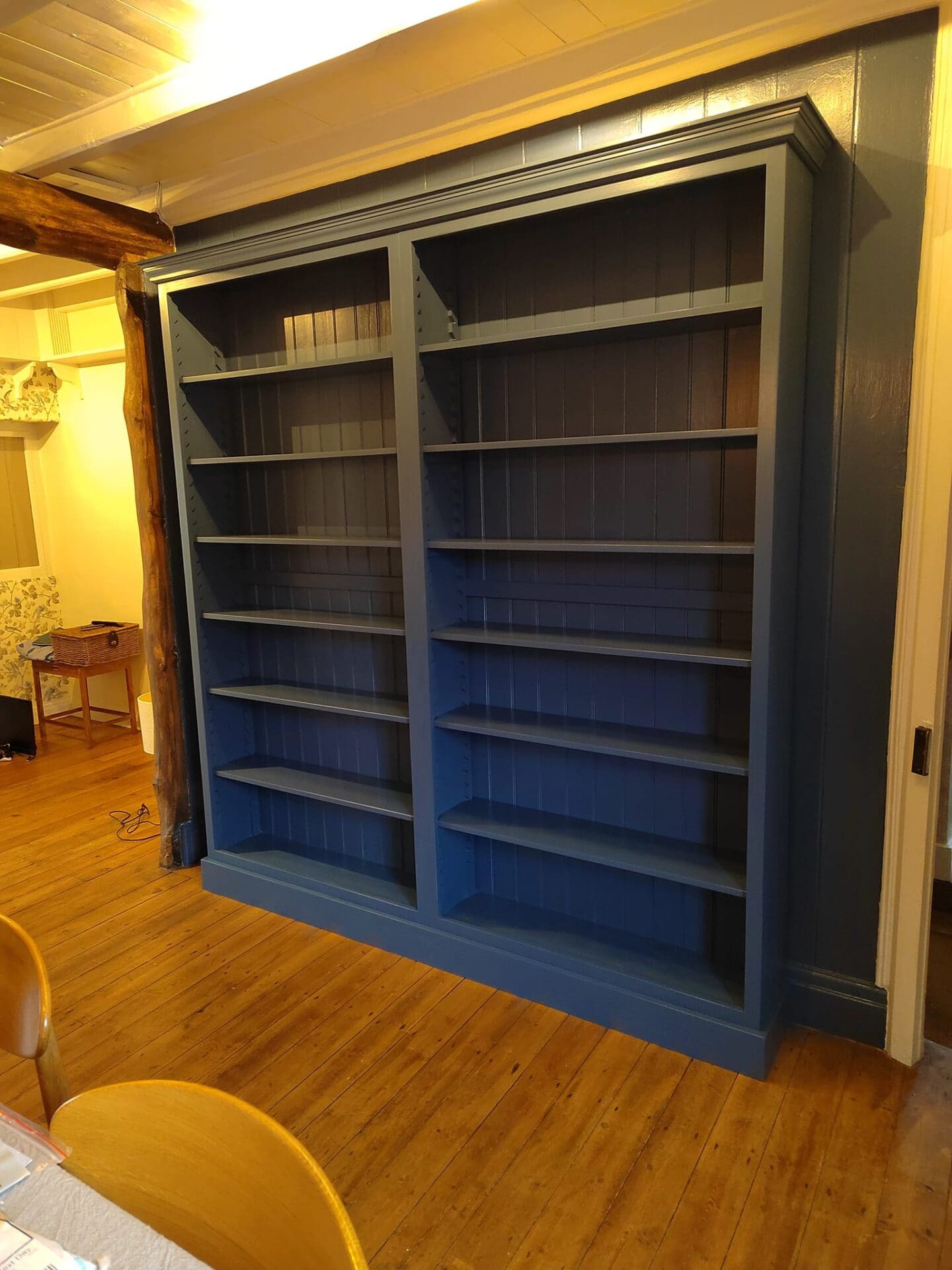 handmade bespoke bookcases made to all sizes Pond Cottage Antiques