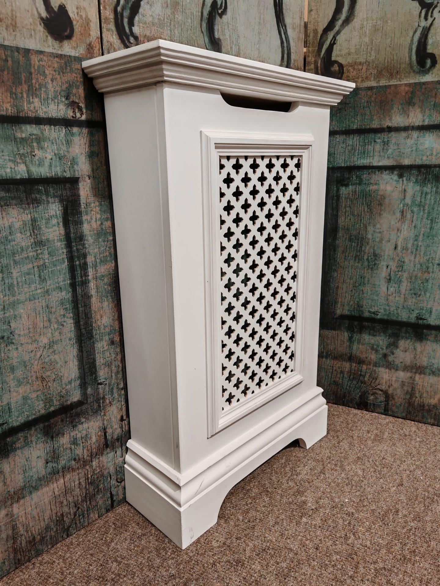 Farmhouse Radiator Cover handmade radiator covers - Pond Cottage Antiques