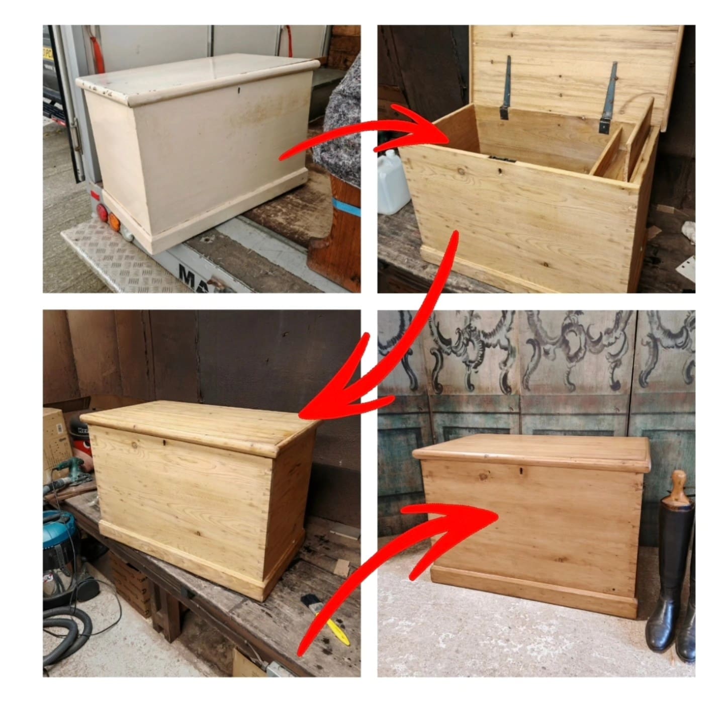 The restoration on every item is huge.