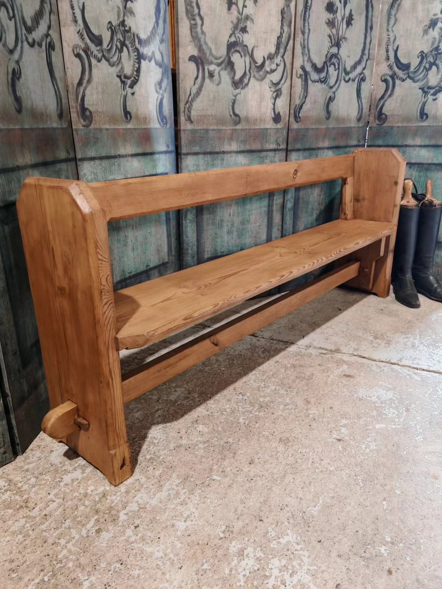 Antique Child’s Church Pew – Fully Restored